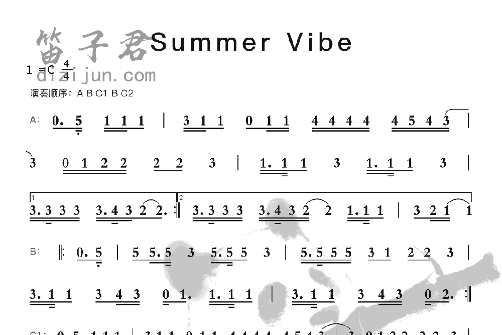 SummerVibe笛子音乐