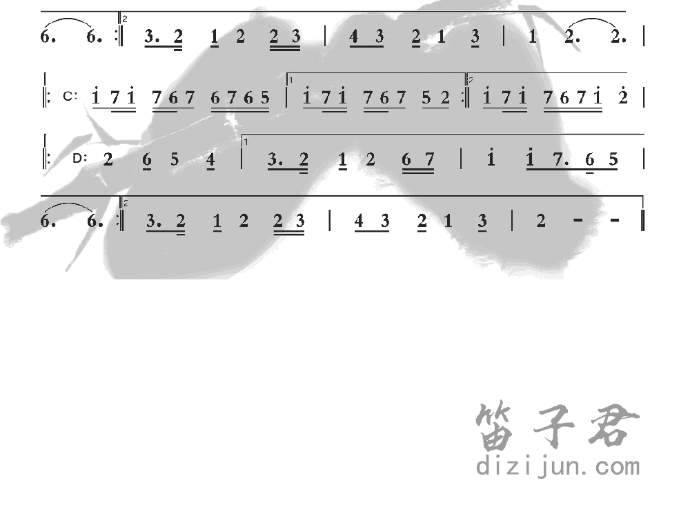 運命恋心笛子音乐2
